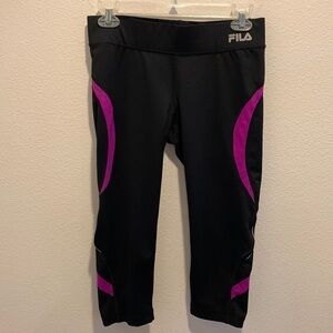 FILA Sport Running Womens Black Legging. Size Small.​​​​​​​​​​​​​​​​​​​
